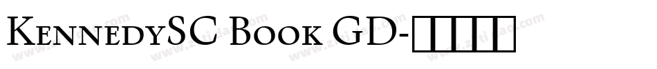 KennedySC Book GD字体转换